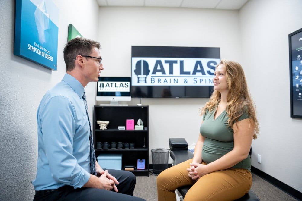 Consultation at Atlas Brain & Spine - NUCCA Chiropractor in Upland, CA